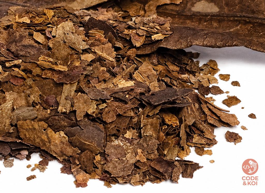 Crushed Indian Almond Leaves (Catappa)